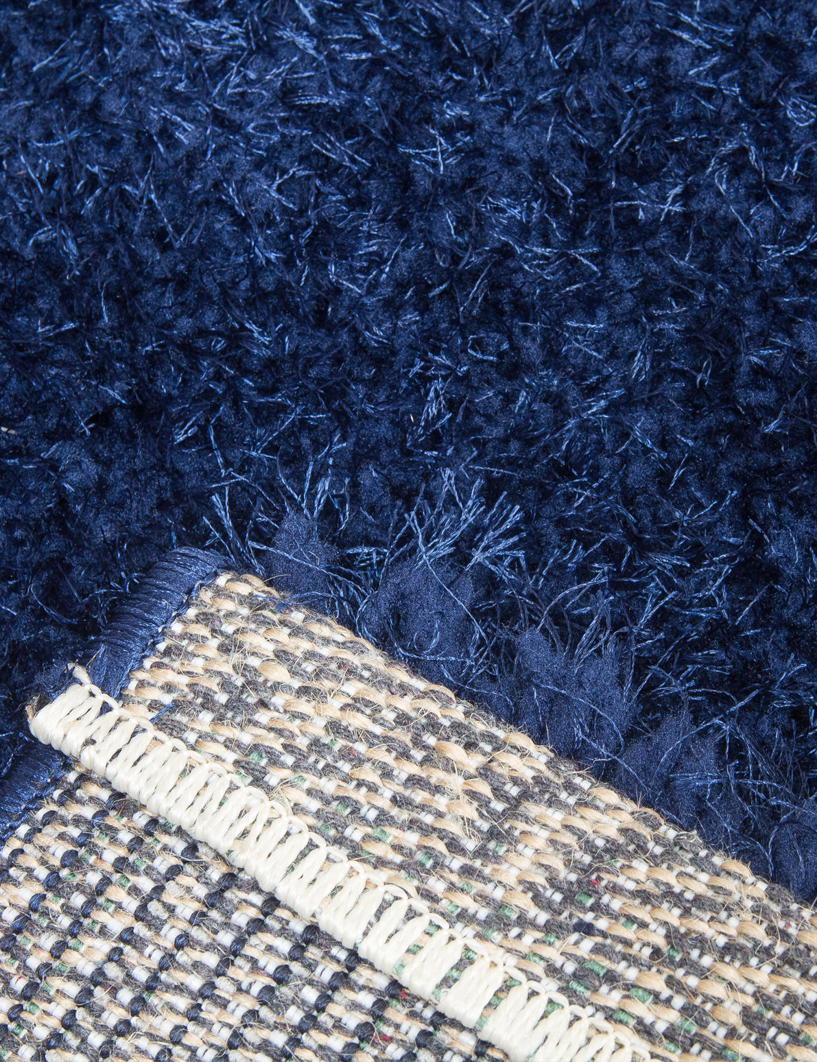 Plush Shaggy - Navy rug, photo 3