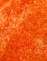 Plush Shaggy - Orange rug, photo 7