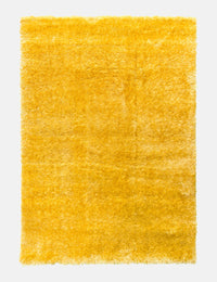 Plush Shaggy - Ochre rug from The Mattress Store Ireland