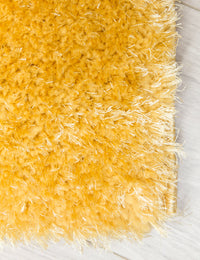 Plush Shaggy - Ochre rug, photo 2