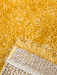 Plush Shaggy - Ochre rug, photo 4