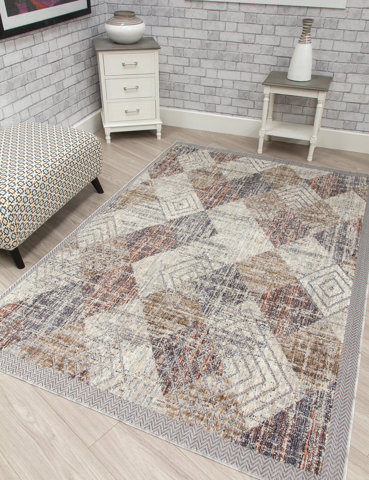 Revive Rhomba rug, 80 x 150 cm size