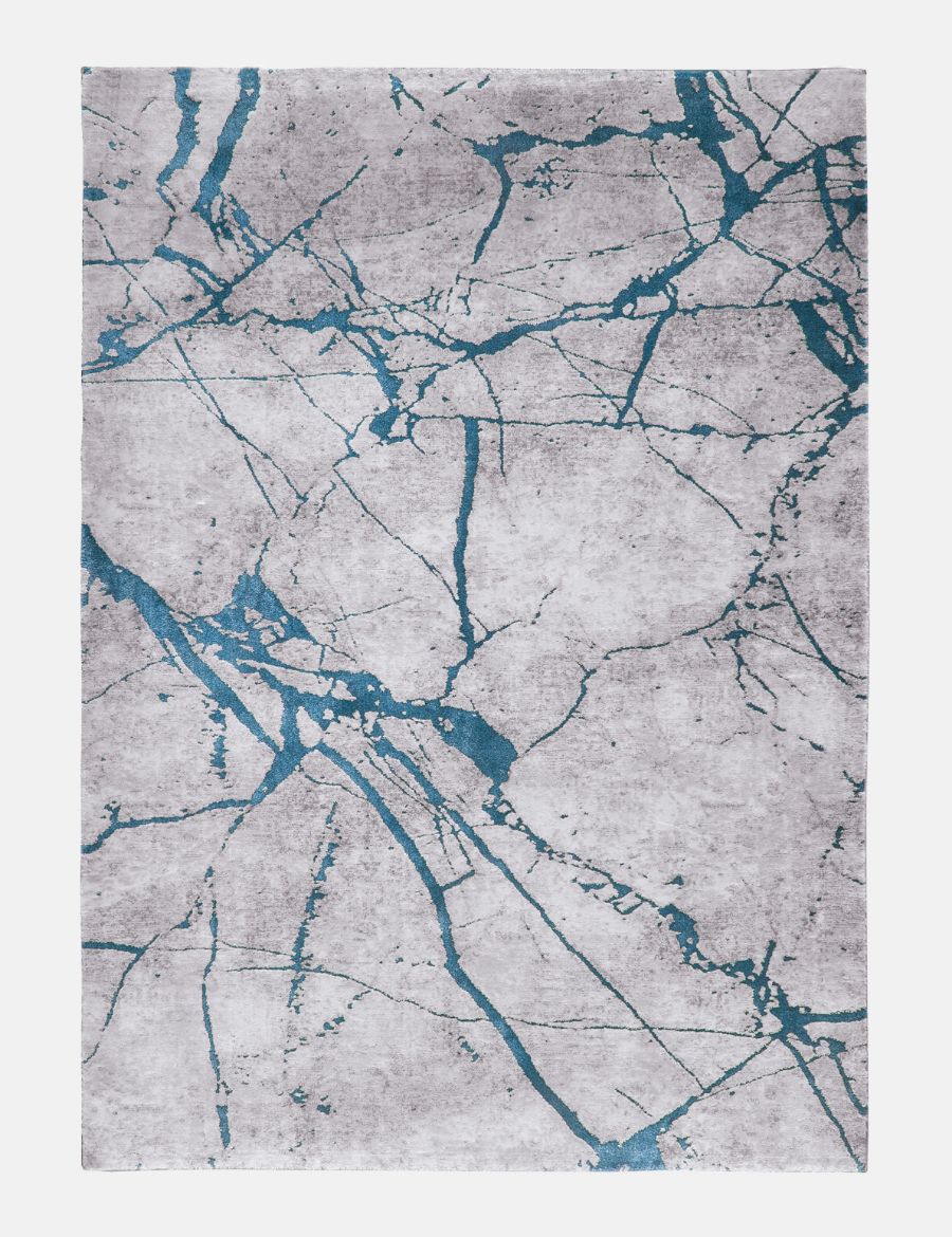 Rococo Glacial - Blue rug from The Mattress Store Ireland
