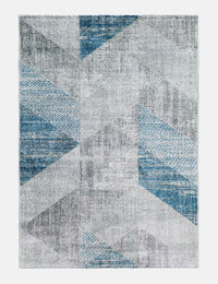 Sarina Genesis - Blue rug from The Mattress Store Ireland