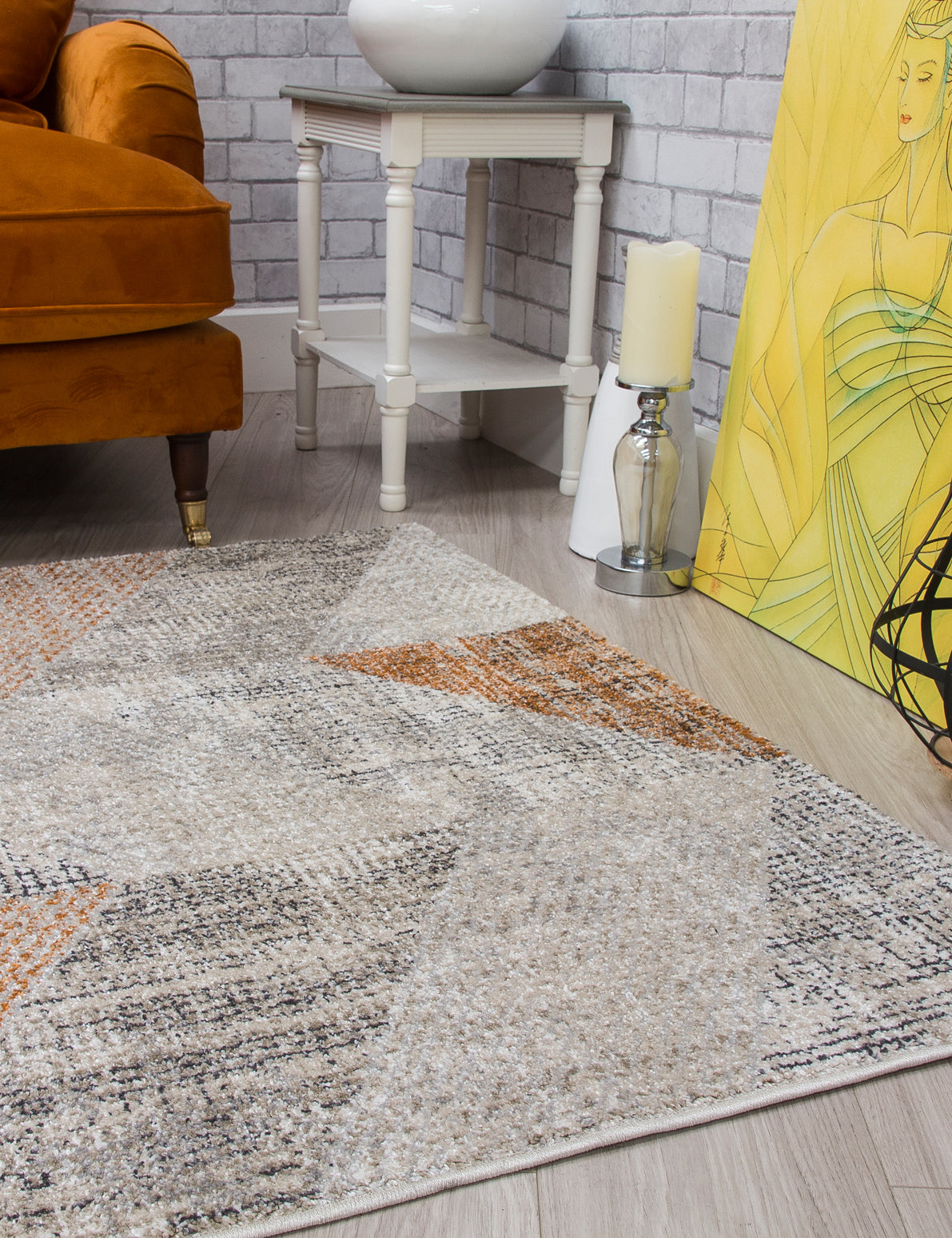 Sarina Genesis - Pumpkin rug, 160 x 220 cm size