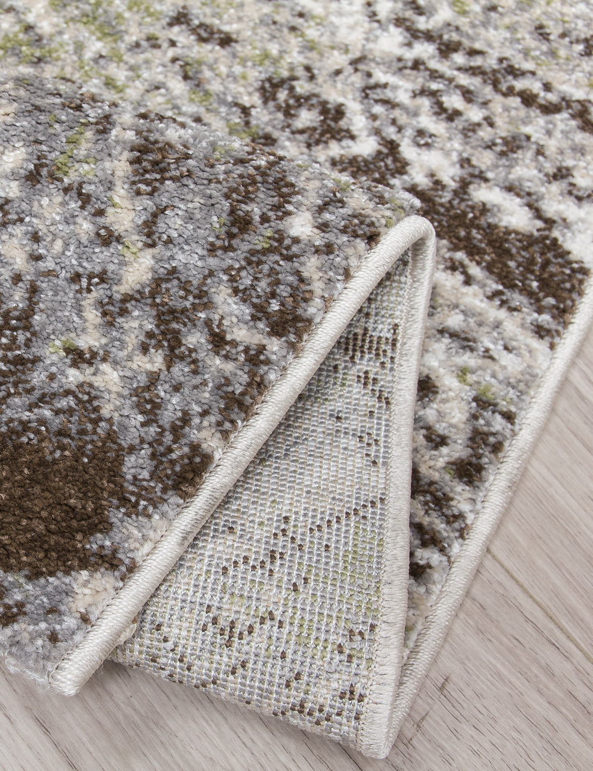 Sarina Stellar - Green rug, 67 x 240 cm size