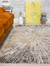 Sarina Stellar - Ochre rug, 80 x 150 cm size