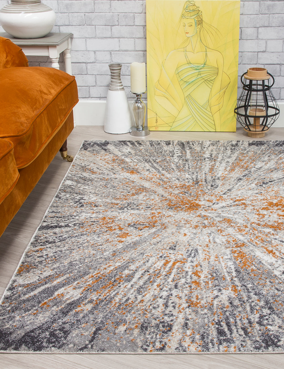 Sarina Stellar - Pumpkin rug, 80 x 150 cm size