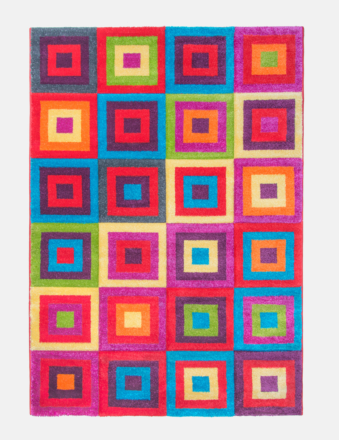 Candy Squares rug from The Mattress Store Ireland