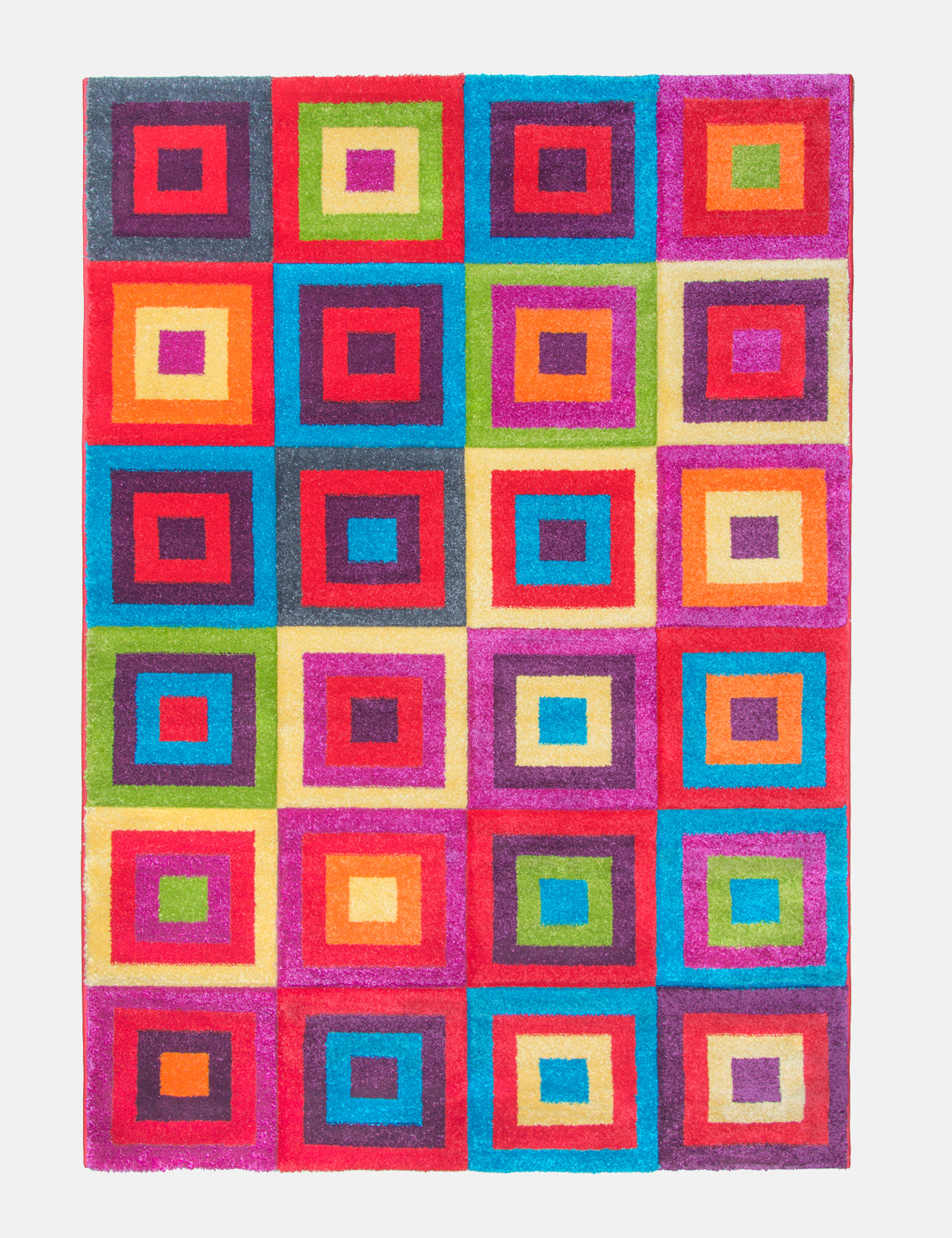 Candy Squares rug from The Mattress Store Ireland