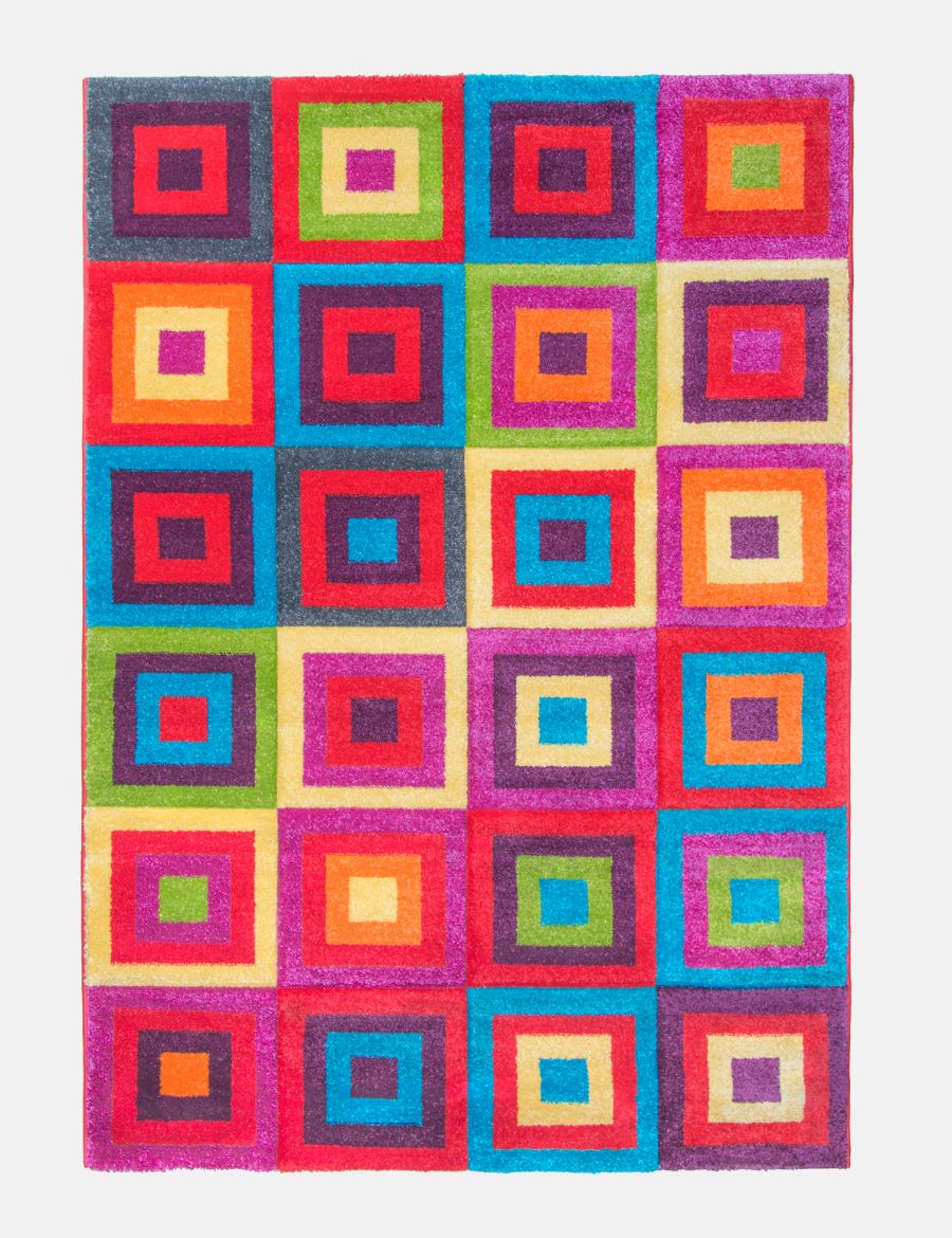 Candy Squares rug from The Mattress Store Ireland