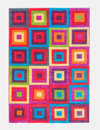 Candy Squares rug from The Mattress Store Ireland