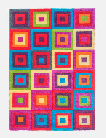 Candy Squares rug from The Mattress Store Ireland