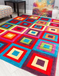 Candy Squares rug, 120 x 170 cm size