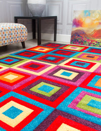 Candy Squares rug, 200 x 300 cm size