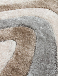 Luxus Ripples - Greige rug, photo 10