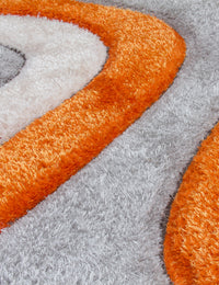Luxus Ripples - Orange rug, photo 2