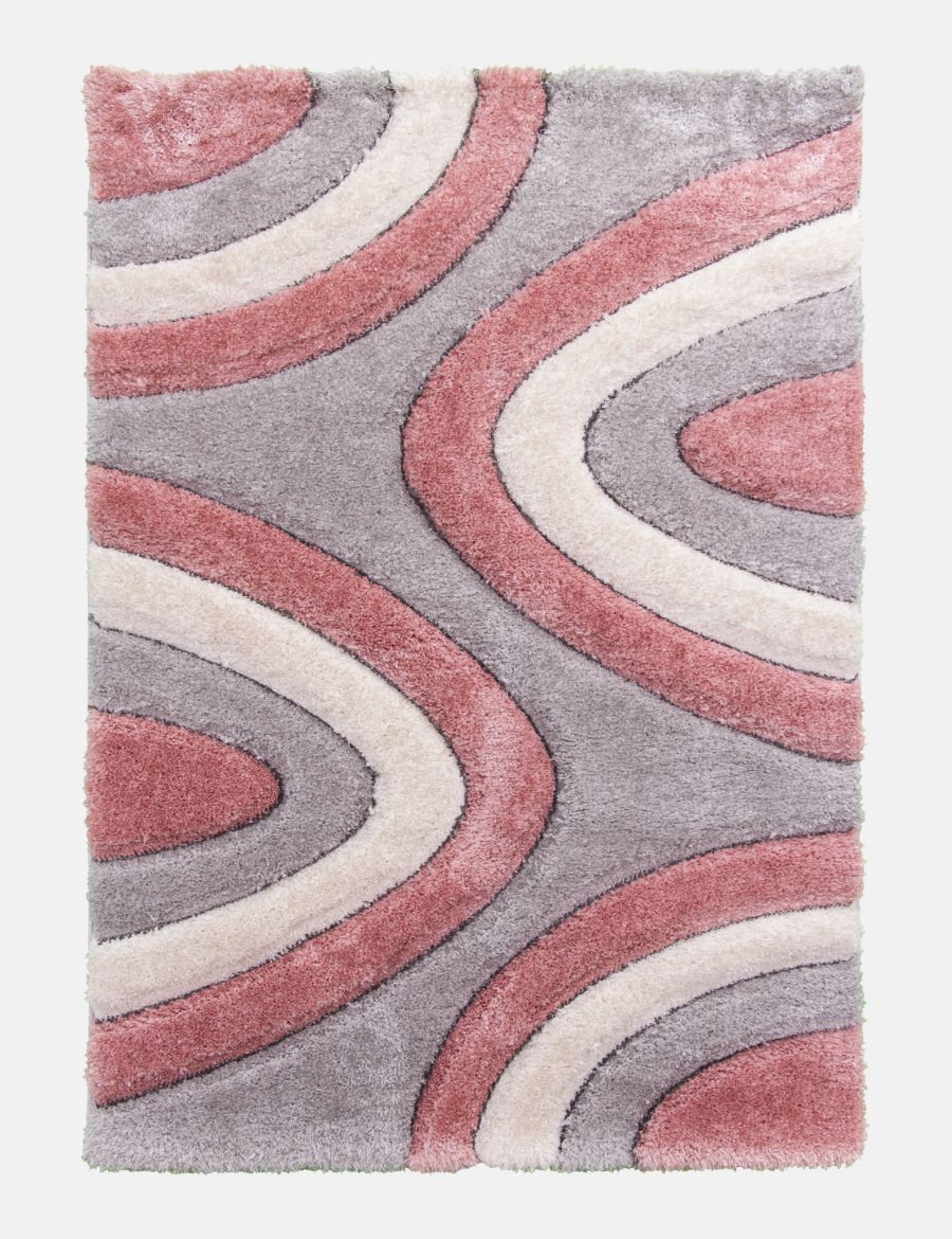 Luxus Ripples - Pink rug