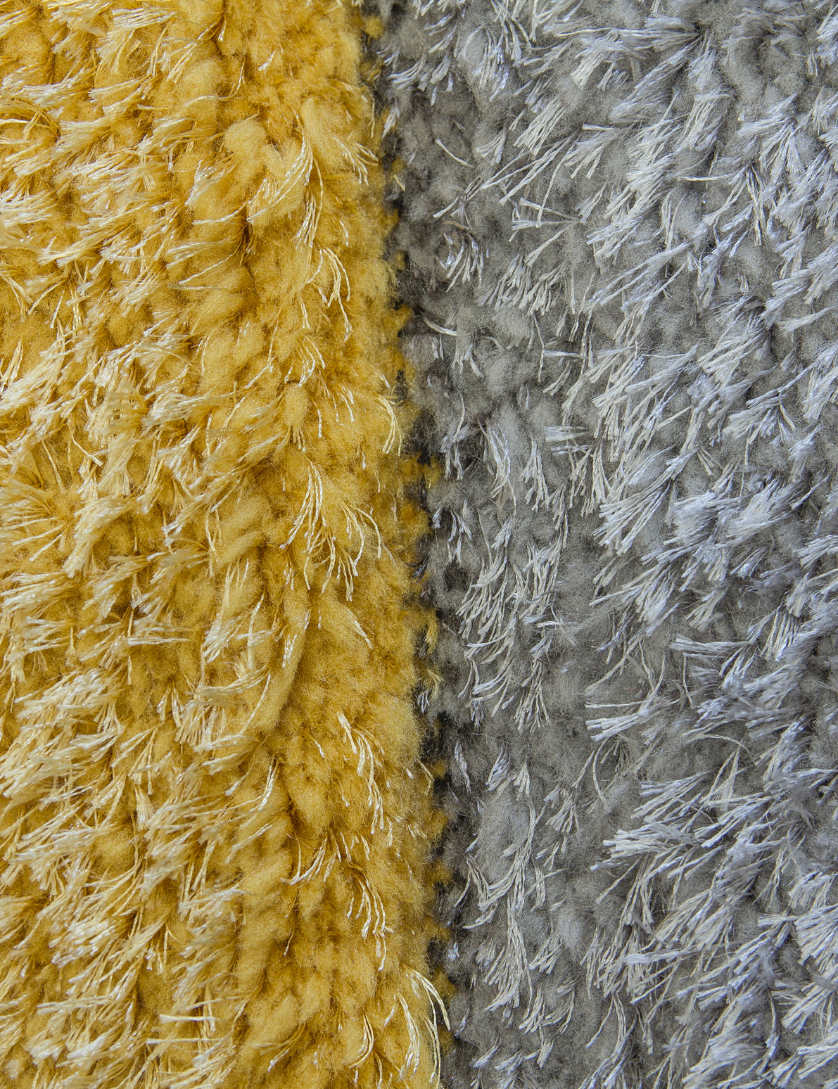 Luxus Ripples - Yellow rug, photo 2