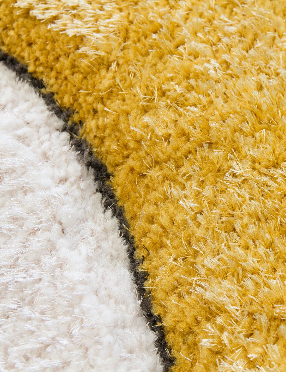 Luxus Ripples - Yellow rug, photo 3