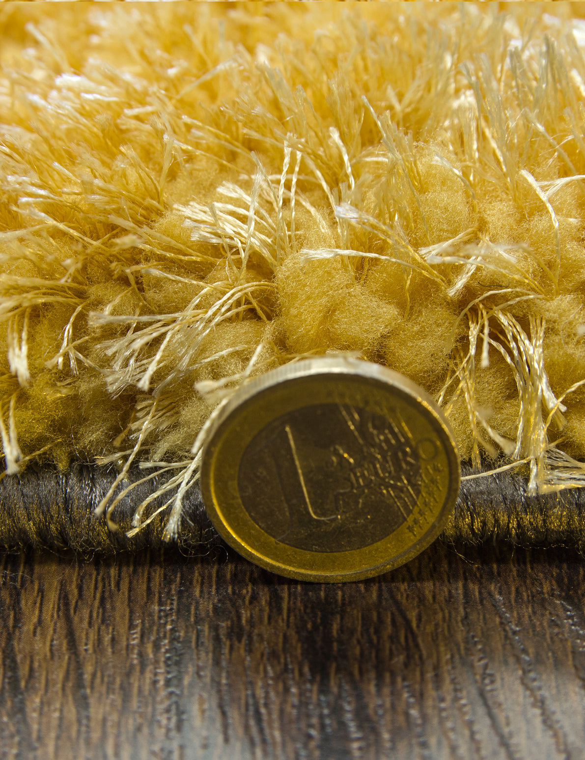 Luxus Ripples - Yellow rug, 200 x 300 cm size