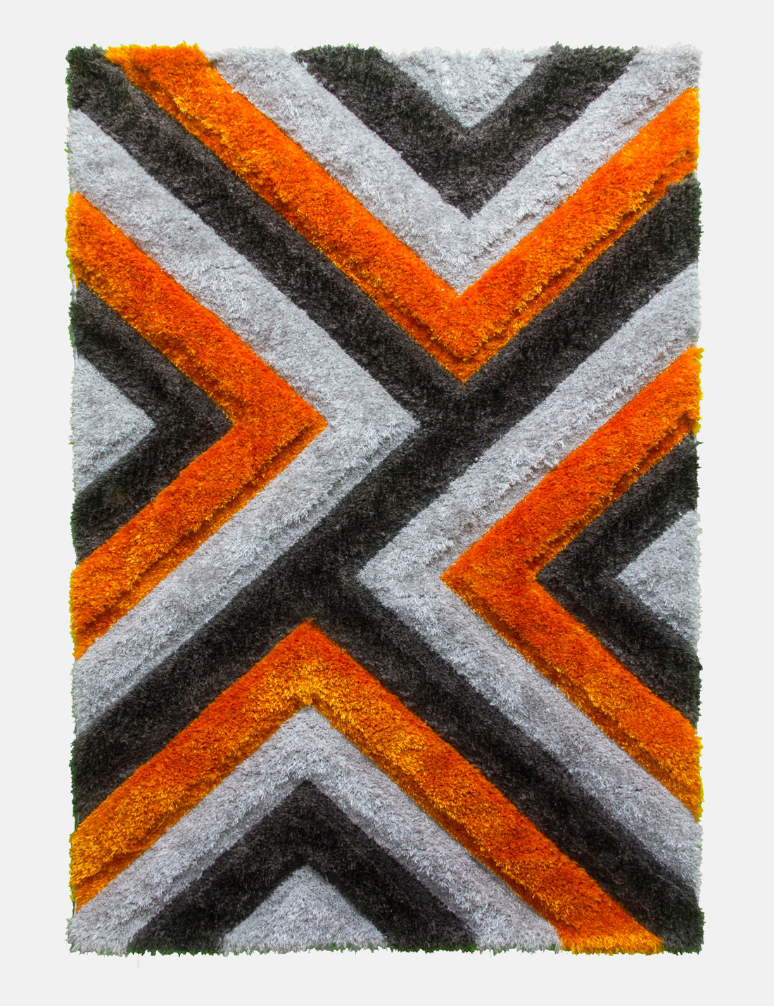 Luxus Cascade - Orange rug from The Mattress Store Ireland