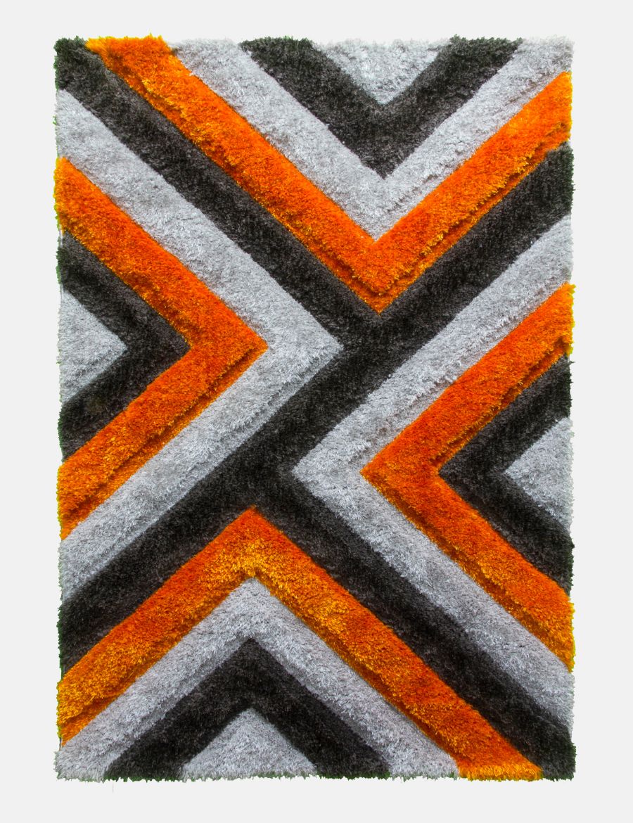 Luxus Cascade - Orange rug from The Mattress Store Ireland