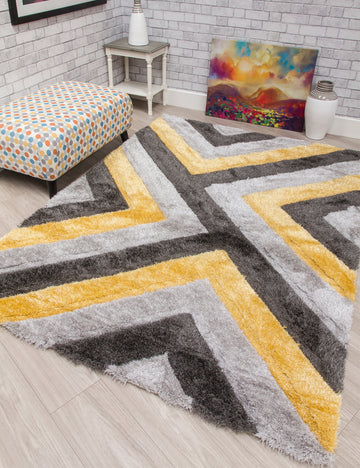 Luxus Cascade –  Yellow rug from The Mattress Store Ireland