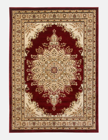 Classique Red rug from The Mattress Store Ireland