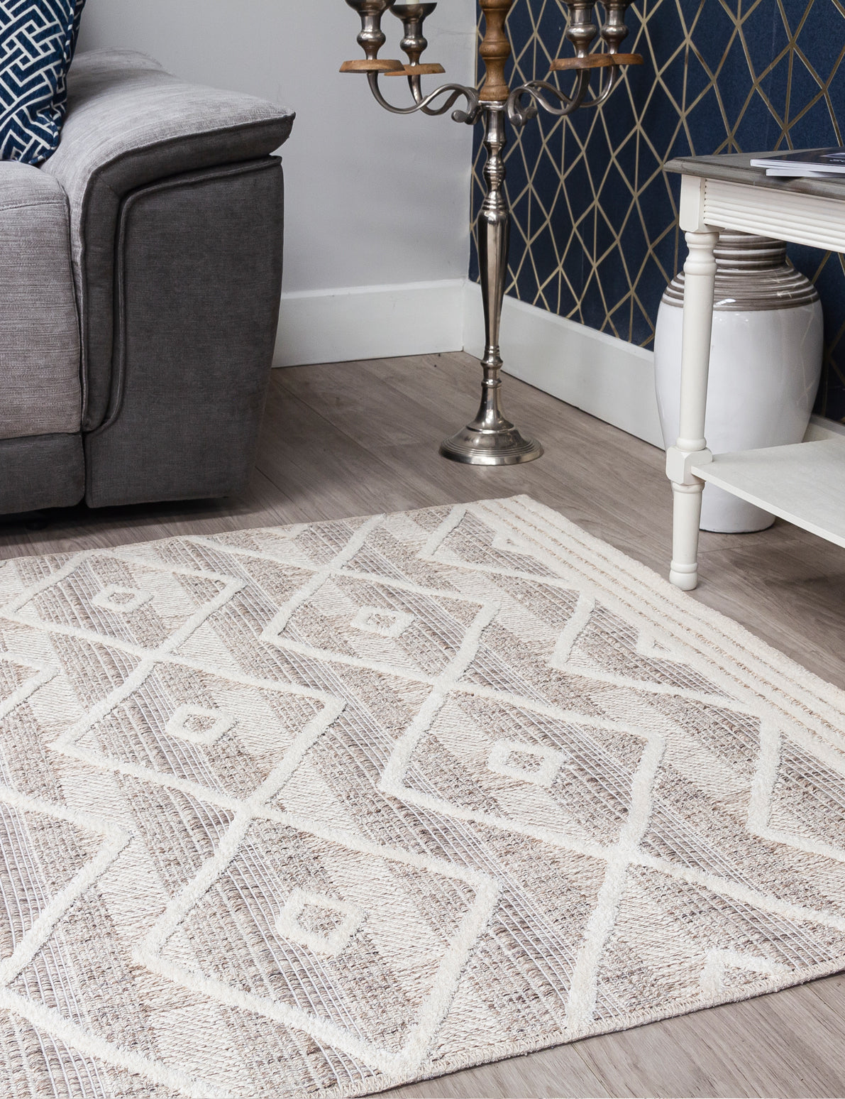 Oslo Iris rug, 120 x 170 cm size