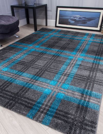 Glendale - Grey / Teal