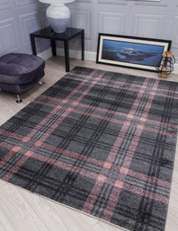 Glendale - Pink rug, 160 x 220 cm size