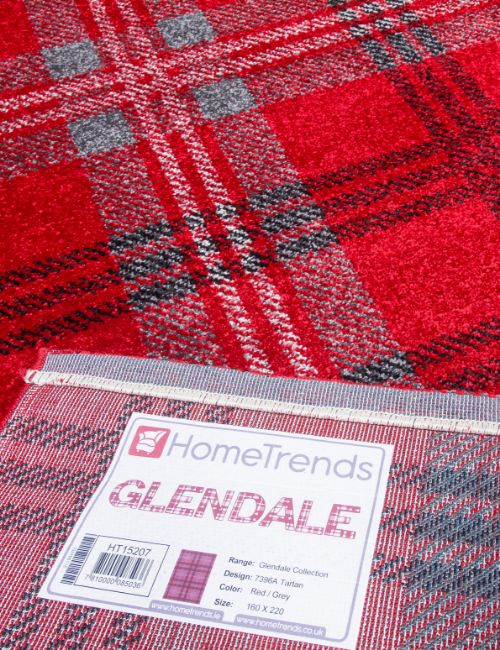 Glendale - Red / Grey