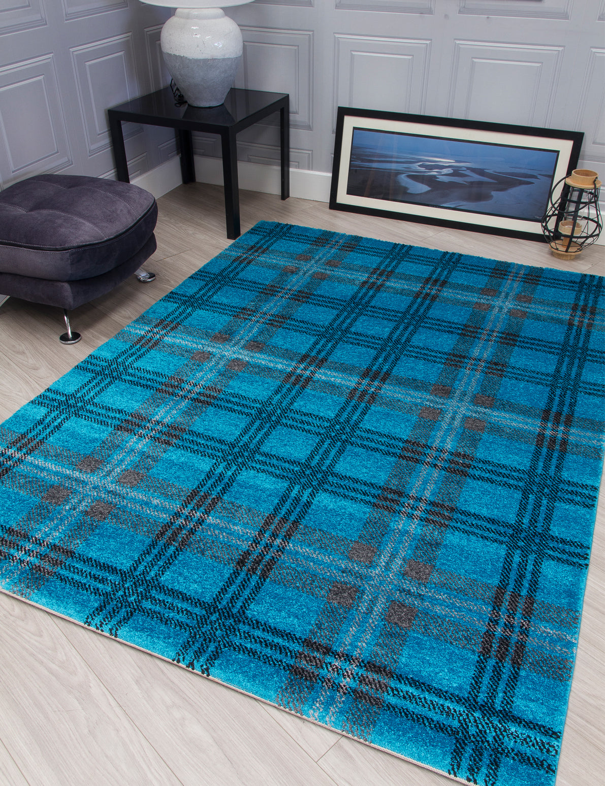 Glendale - Teal rug, photo 8