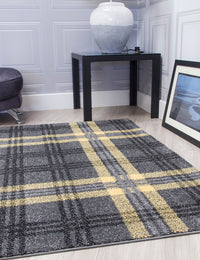 Glendale - Yellow rug, 120 x 170 cm size