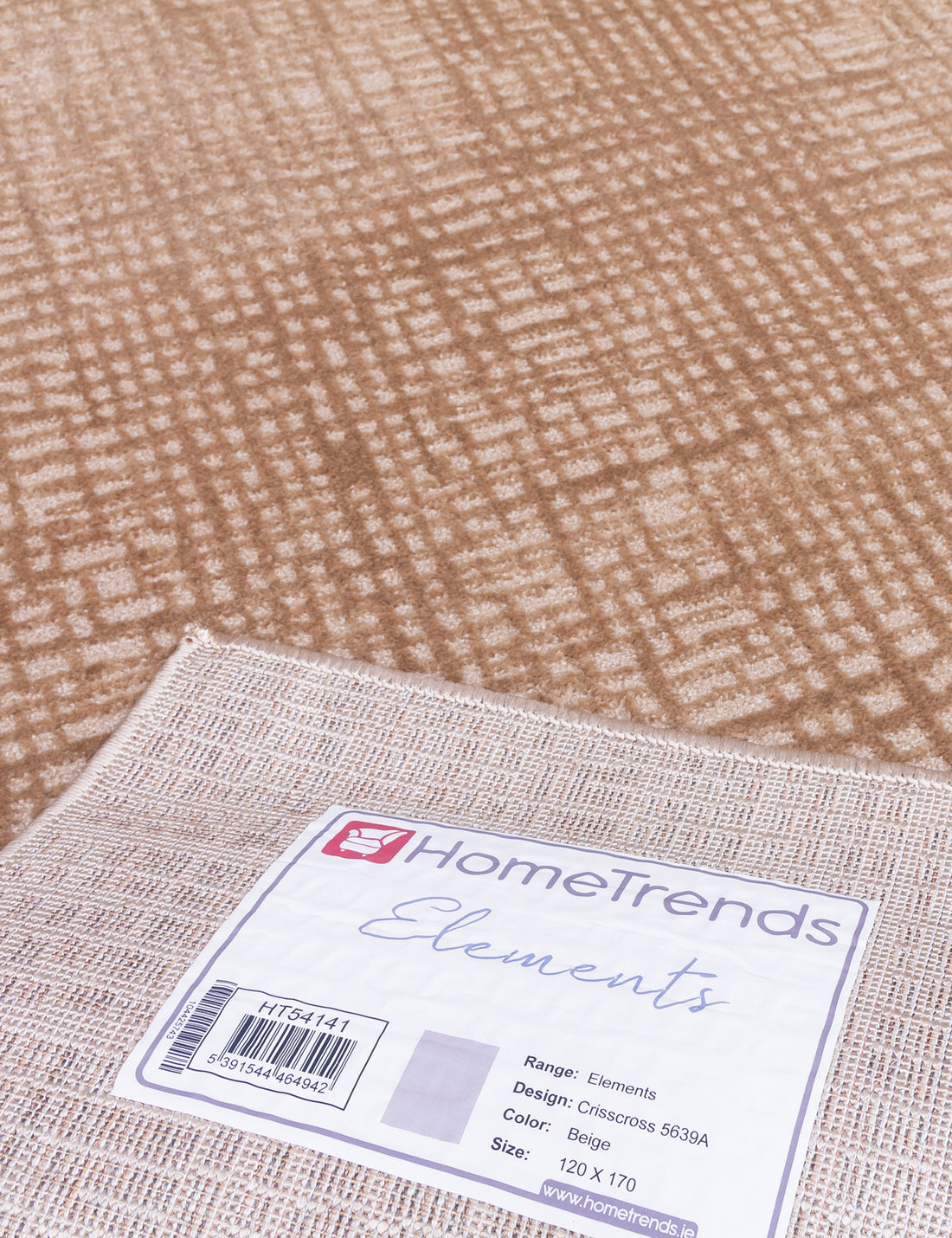 Elements Crisscross - Beige rug, photo 2
