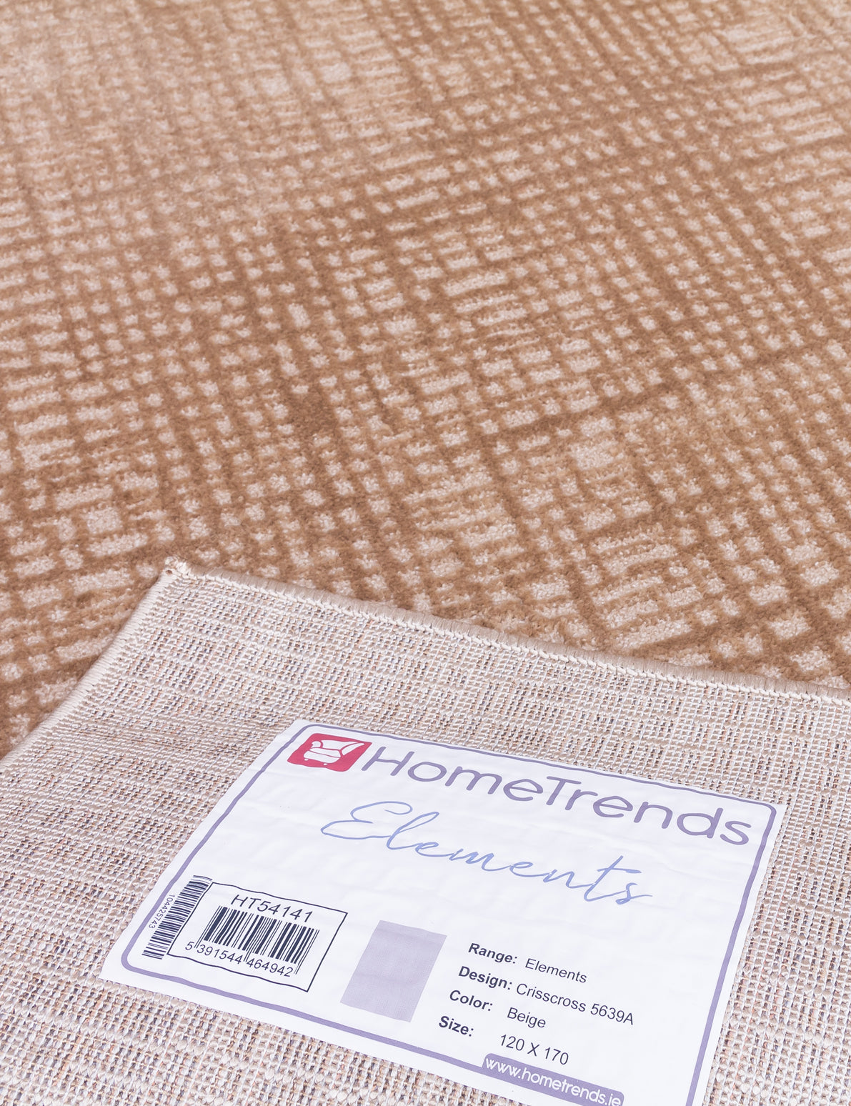 Elements Crisscross - Beige rug, photo 2