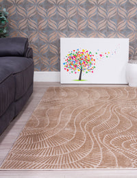 Elements Zahara - Beige rug, 120 x 170 cm size