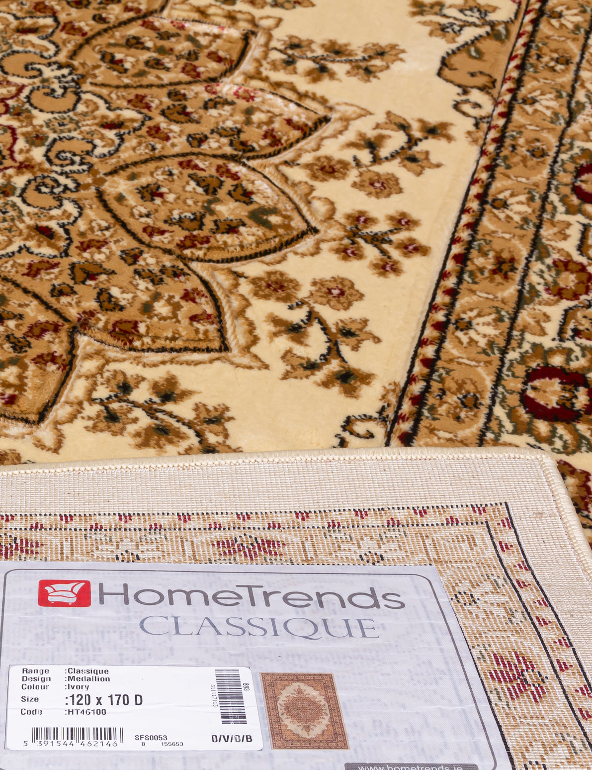 Classique Ivory rug, 200 x 300 cm size