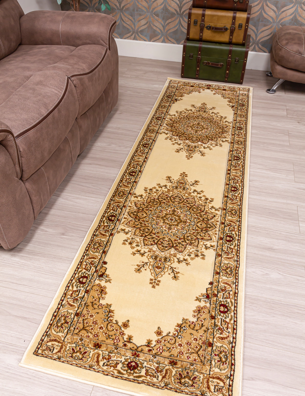 Classique Ivory rug, 67 x 240 cm size