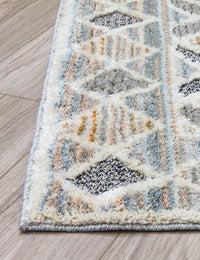 Lindos Diamonds Multicoloured rug, photo 4
