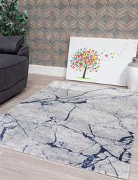 Rococo Glacial - Blue rug, photo 6
