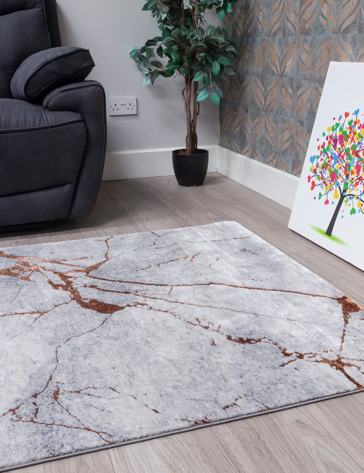 Rococo Glacial - Terra rug, photo 6