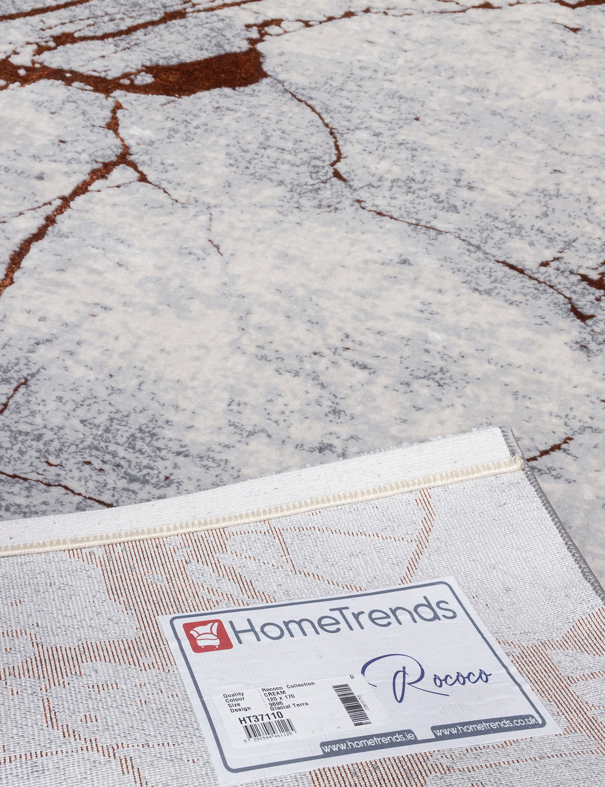Rococo Glacial - Terra rug, photo 13