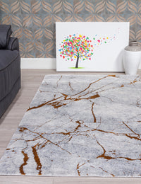 Rococo Glacial - Ochre rug, photo 6