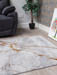 Rococo Glacial - Ochre rug, photo 9