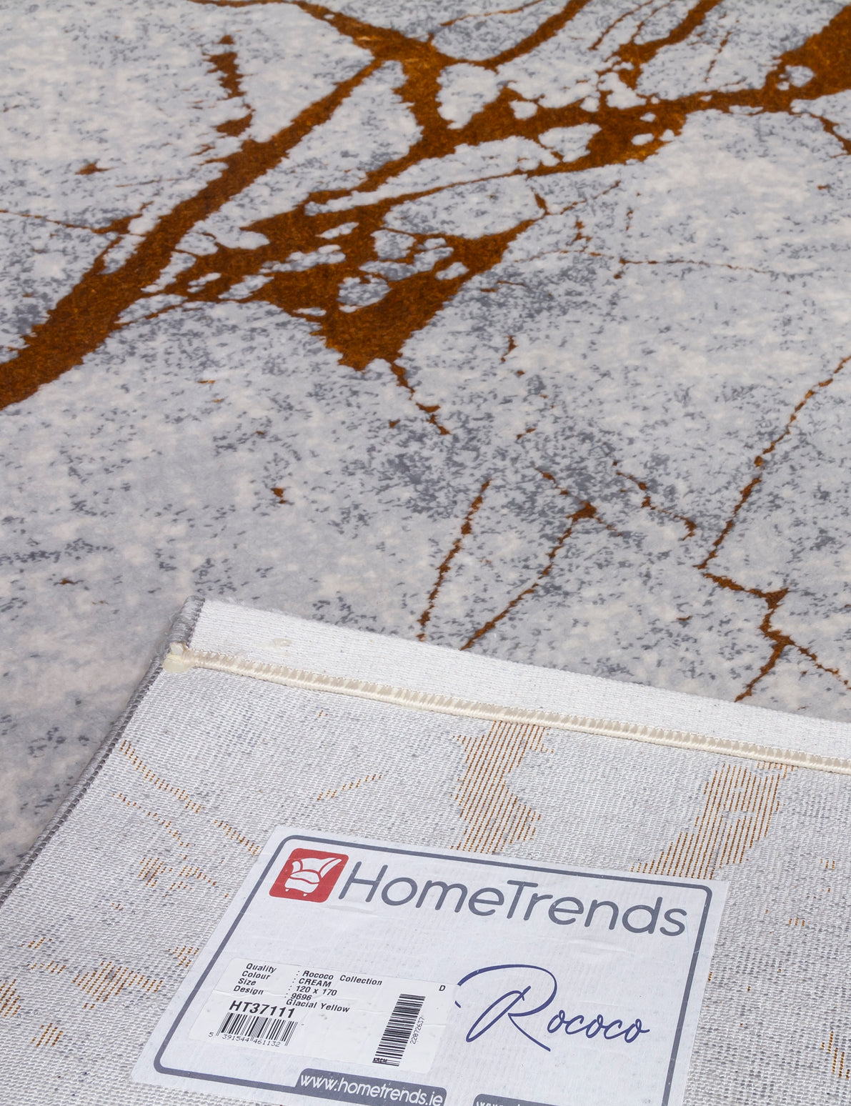 Rococo Glacial - Ochre rug, photo 2