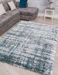 Fantasy Shimmer - Green rug from The Mattress Store Ireland