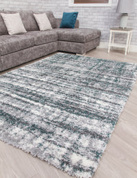 Fantasy Shimmer - Green rug, photo 6