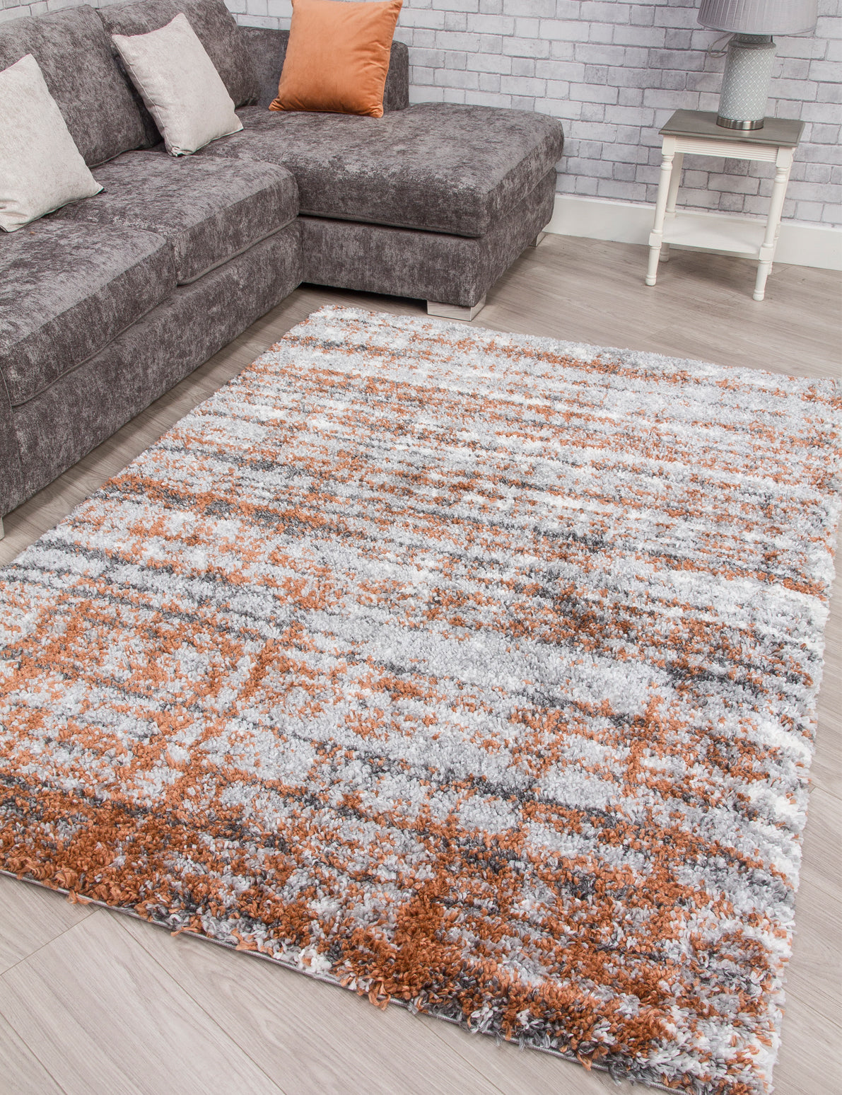 Fantasy Shimmer - Orange rug, photo 6